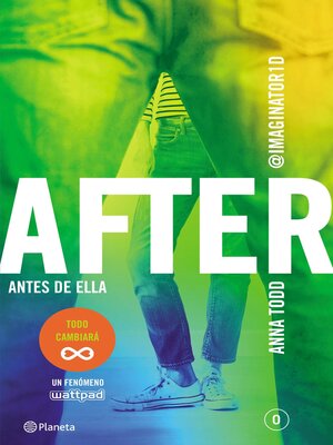 cover image of After. Antes de ella (Serie After 0) Edición sudamericana